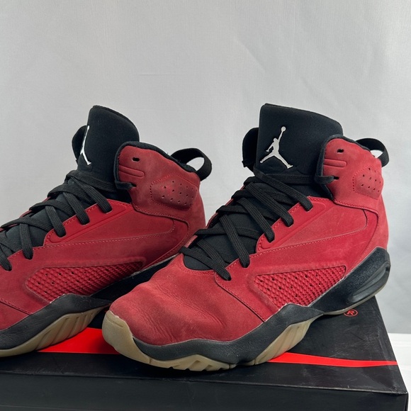 Air Jordan Lift Off Red & Black Athletic Shoes Men's Sz 10 Gym Running Sneakers - Picture 4 of 13